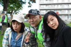 Itaya sensei and husband meet Kamioka san Hokkaido 2015 October