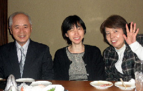 Momii sensei Seno sensei and Itaya sensei in Hokaido 2013