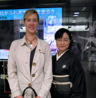 Shelly US meets Mizuno sensei in Nagoya 2010