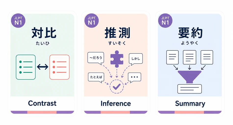 JLPT N1 study guide for advanced vocabulary kanji grammar reading and listening