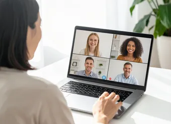 オンライン日本語レッスンのZoom画面