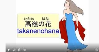 Japanese idiom 高嶺の花 (takane no hana) – meaning and examples video